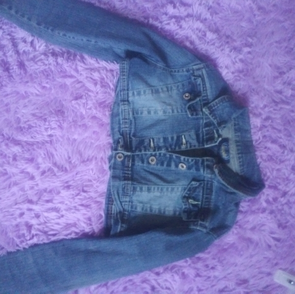 Crop jean jacket - Picture 1 of 1